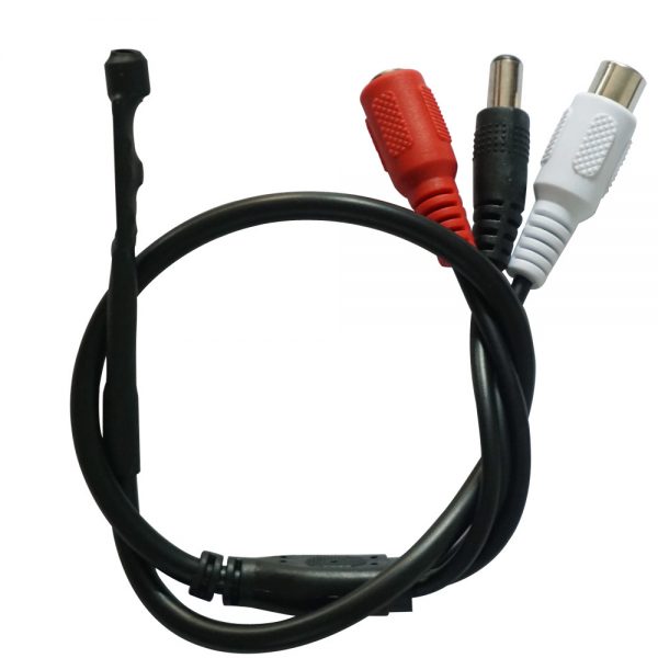 Sound Monitor Concealed with interface Audio Microphone Suitable for HIKVISION Dahua 50sqm