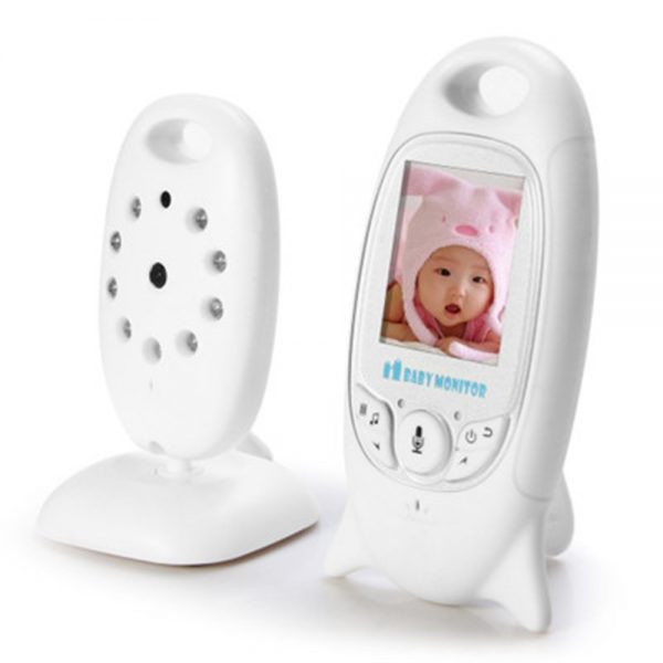 Baby Monitor Two way Audio Mini Monitoring Camera with 2.0 inch LCD Screen support Temperature Monitoring 2