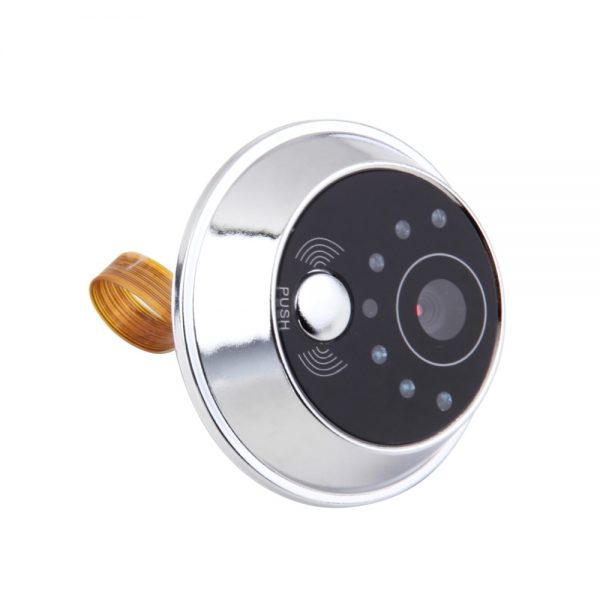 Digital Electric Peephole Video Door Intercom 2.4'' Screen 90 degree Viewing Angle Home Security Video Doorbell 2