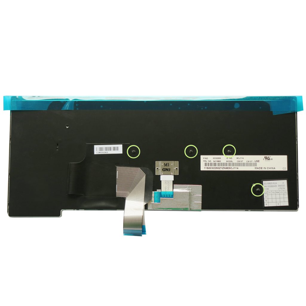Replacement Keyboard for Lenovo ThinkPad E431 E440 Laptop (4 Fixing Screws) 20