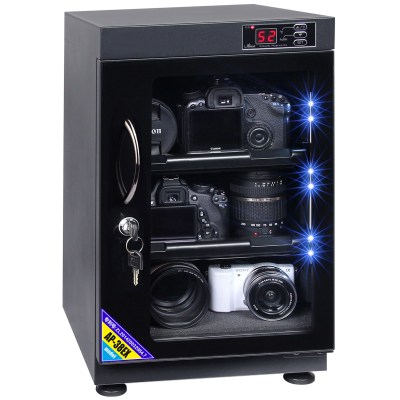 AUTENS 38L Digital Control Dehumidify Dry Cabinet Box DSLR Lens Camera Equipment Storage