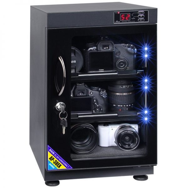 AUTENS 38L Digital Control Dehumidify Dry Cabinet Box DSLR Lens Camera Equipment Storage