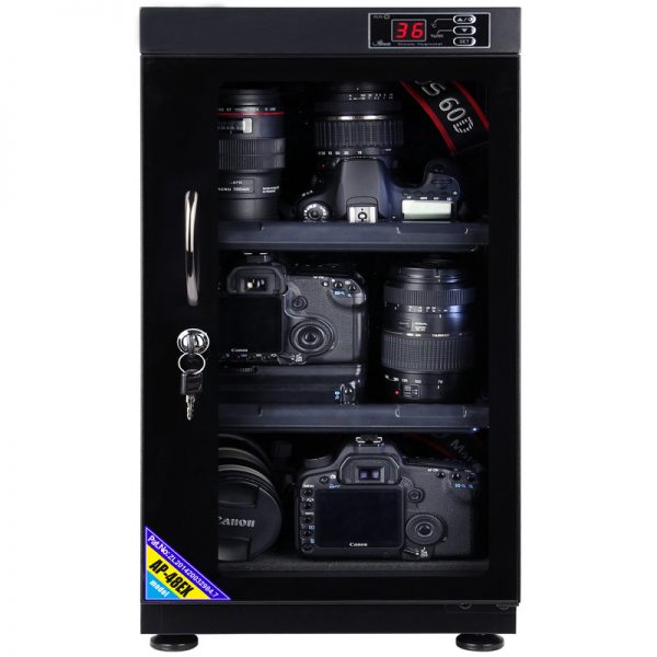 AUTENS 48L Digital Control Dehumidify Dry Cabinet Box DSLR Lens Camera Equipment Storage 2