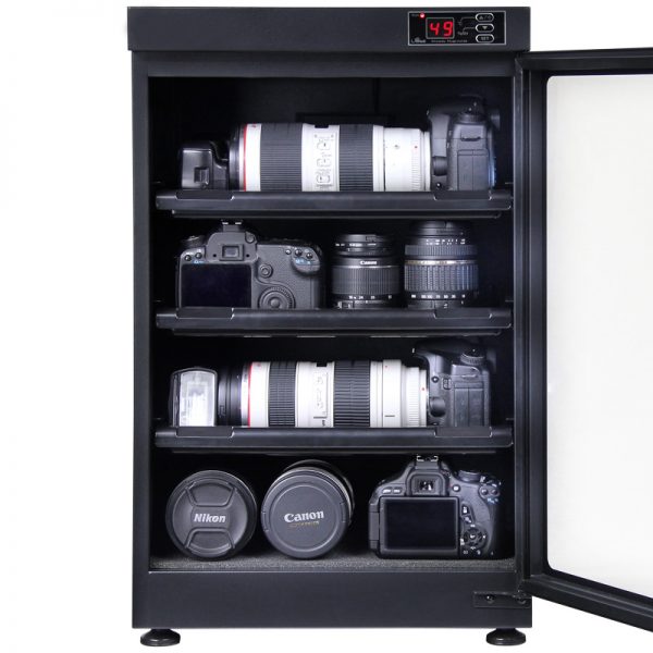 AUTENS 88L Digital Control Dehumidify Dry Cabinet Box DSLR Lens Camera Equipment Storage 4