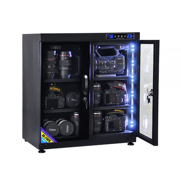 AUTENS 210L Touch Screen Camera Dehumidifying Dry Cabinet Storage Box for DSLR Camera Lens 5