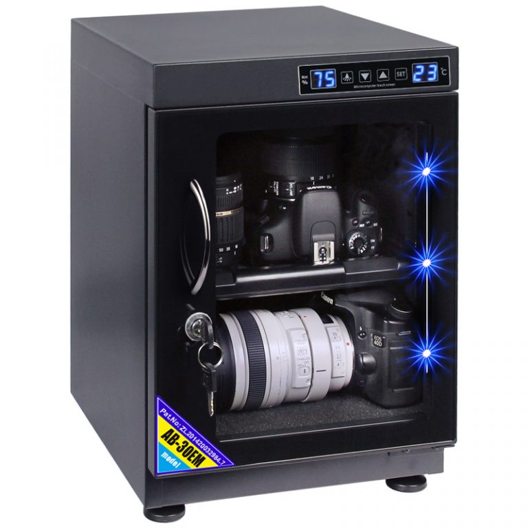 AUTENS 30L Touch Screen Camera Dehumidifying Dry Cabinet Storage Box ...