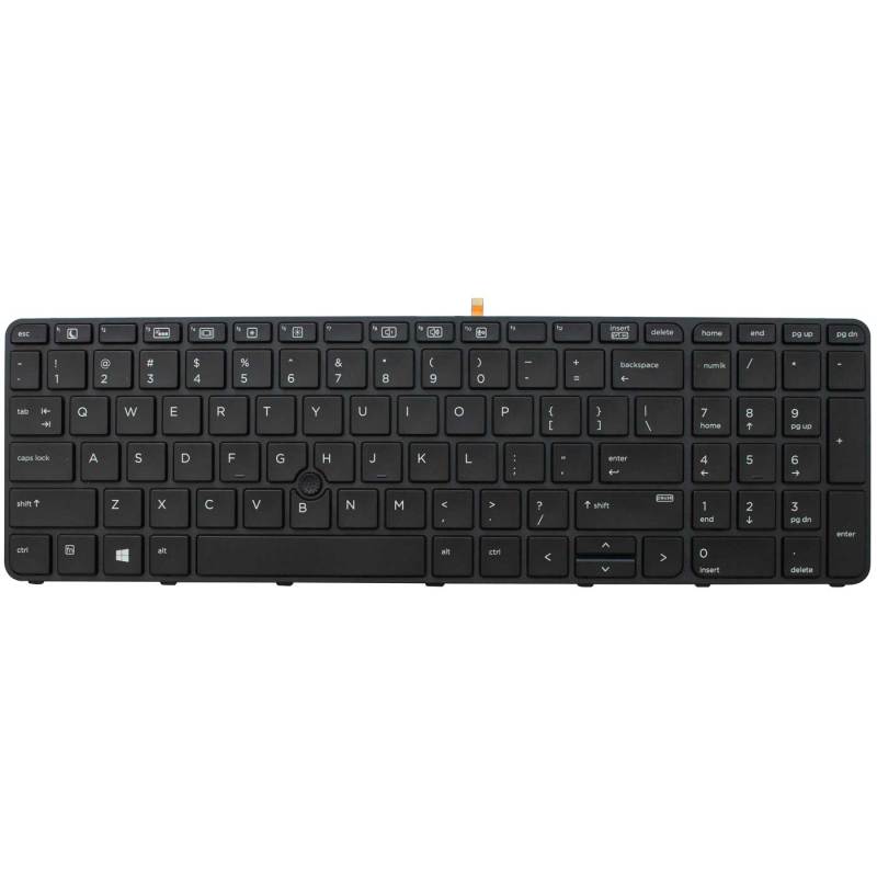 Replacement Keyboard for HP ProBook 450 G3 / 450 G4 / 455 G3 / 455 G4 / 470 G3 / 470 G4 Laptop With Pointer 5 Replacement Keyboard for HP ProBook 450 G3 / 450 G4 / 455 G3 / 455 G4 / 470 G3 / 470 G4 Laptop With Pointer 5
