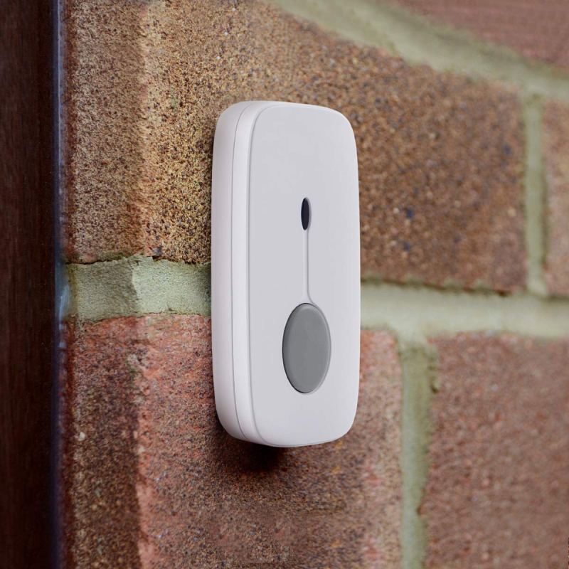 Wireless Doorbell Chime Kit White with 4 Volume Level 52 Melodies Chimes 850ft Range 24 Wireless Doorbell Chime Kit White with 4 Volume Level 52 Melodies Chimes 850ft Range 24