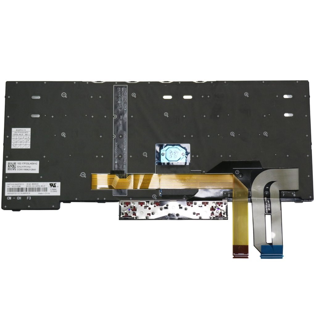 Replacement Keyboard for Lenovo ThinkPad E480 E485 L480 T480s E490 E495 T490 T495 L490 R480 R490 L380 L390 / L380 Yoga / L390 Yoga Laptop 10