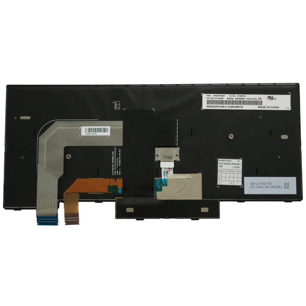 Replacement Keyboard for Lenovo ThinkPad T470 T480 Laptop (Not Fit T470s T470p T480s T480p) 3 Replacement Keyboard for Lenovo ThinkPad T470 T480 Laptop (Not Fit T470s T470p T480s T480p) 3