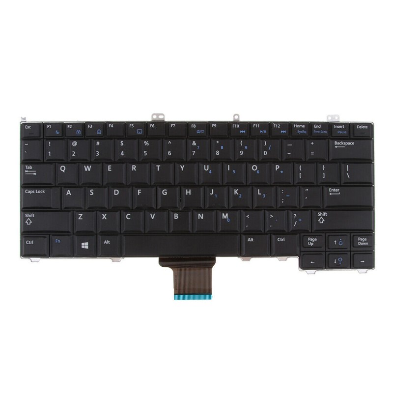 Replacement Keyboard for Dell Latitude E7240 E7440 Laptop No Pointer 1