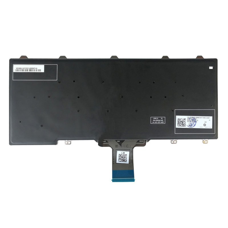 Replacement Keyboard for Dell Latitude E7250 E7270 E5250 E5270 Laptop No Frame 2