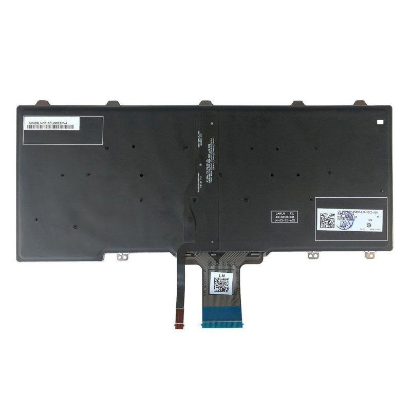 Replacement Keyboard for Dell Latitude E7250 E7270 E5250 E5270 Laptop No Frame 3
