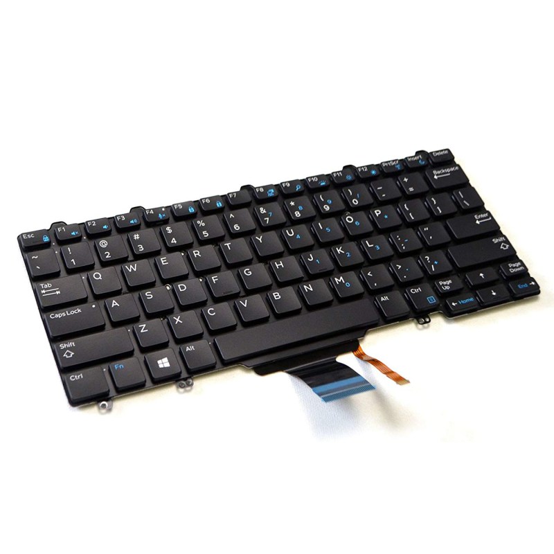 Replacement Keyboard for Dell Latitude E7250 E7270 E5250 E5270 Laptop No Frame 4