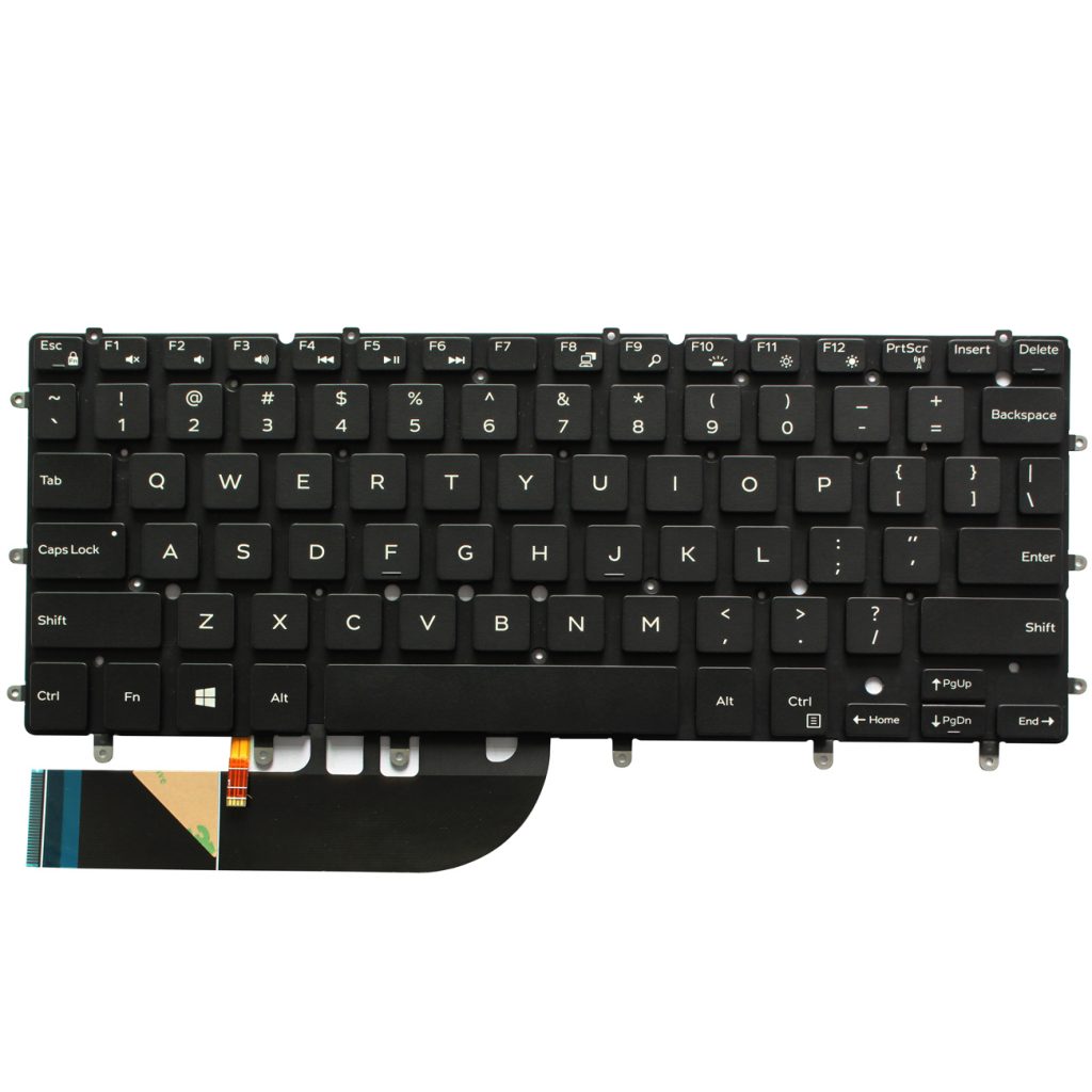 Replacement Keyboard for Dell XPS 13 9343 9350 9360 / Inspiron 13 7347 7348 7352 / Inspiron 15 7547 7548 Laptop No Frame 1