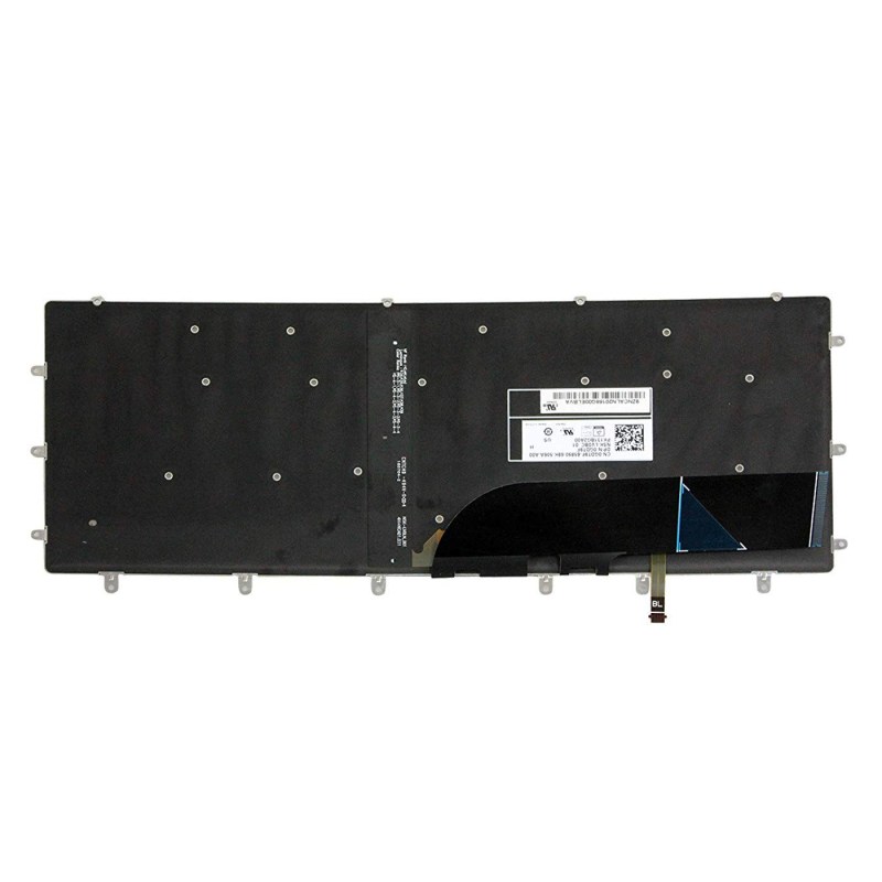 Replacement Keyboard for Dell XPS 15 9550 9560 9570 7590 / Inspiron 7558 7568 / Precision 5510 5520 5530 5540 Laptop No Frame 12