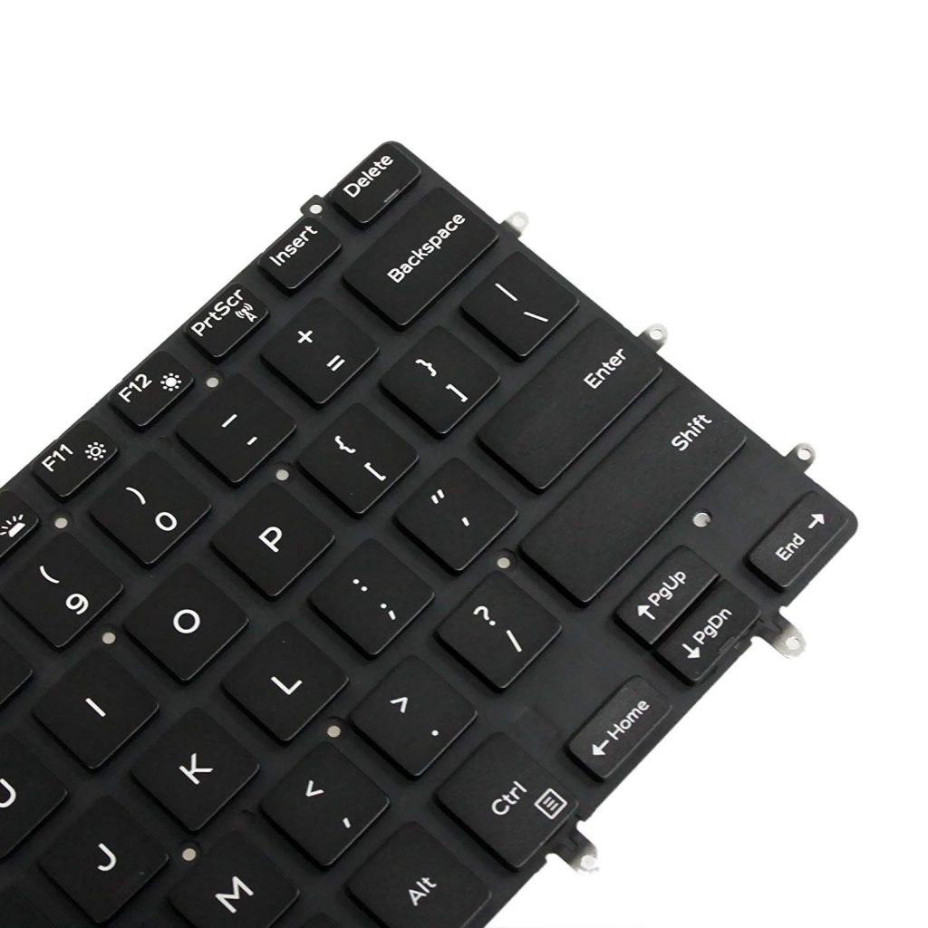 Replacement Keyboard for Dell XPS 15 9550 9560 9570 7590 / Inspiron 7558 7568 / Precision 5510 5520 5530 5540 Laptop No Frame 15