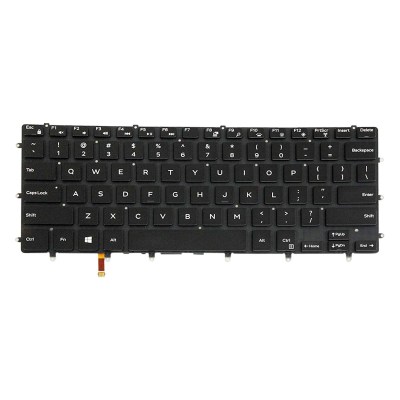 Replacement Keyboard for Dell XPS 15 9550 9560 9570 7590 / Inspiron 7558 7568 / Precision 5510 5520 5530 5540 Laptop No Frame
