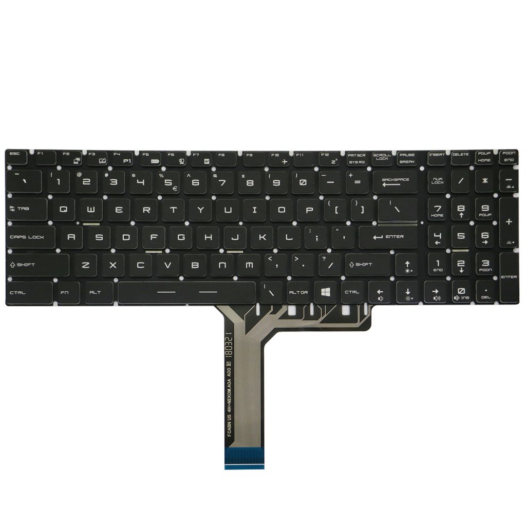 Replacement Keyboard for MSI GS60 GS63 GS63VR GS70 GS72 Laptop 17
