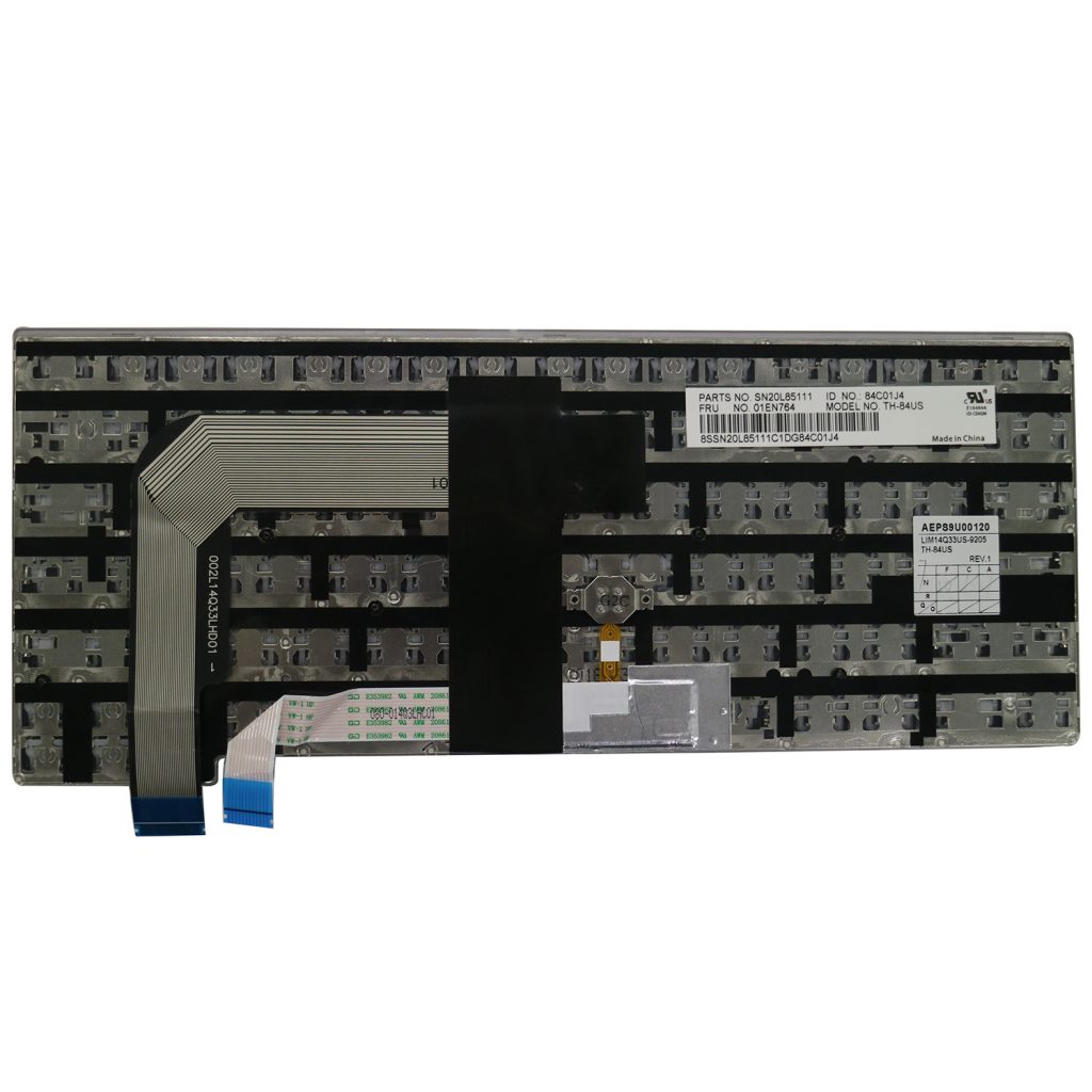 Replacement Keyboard for Lenovo ThinkPad T460s T470s (Not Fit T460 T460p T470 T470p) / New S2 Laptop Silver Frame (6 Fixing Screws) 2