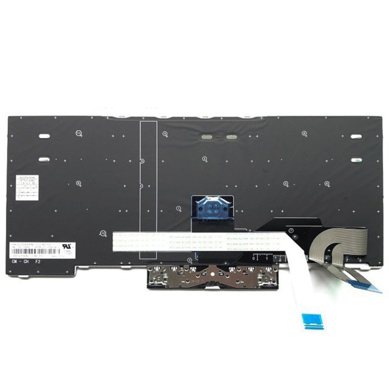 Replacement Keyboard for Lenovo ThinkPad E480 E485 L480 T480s Laptop Silver Frame 10