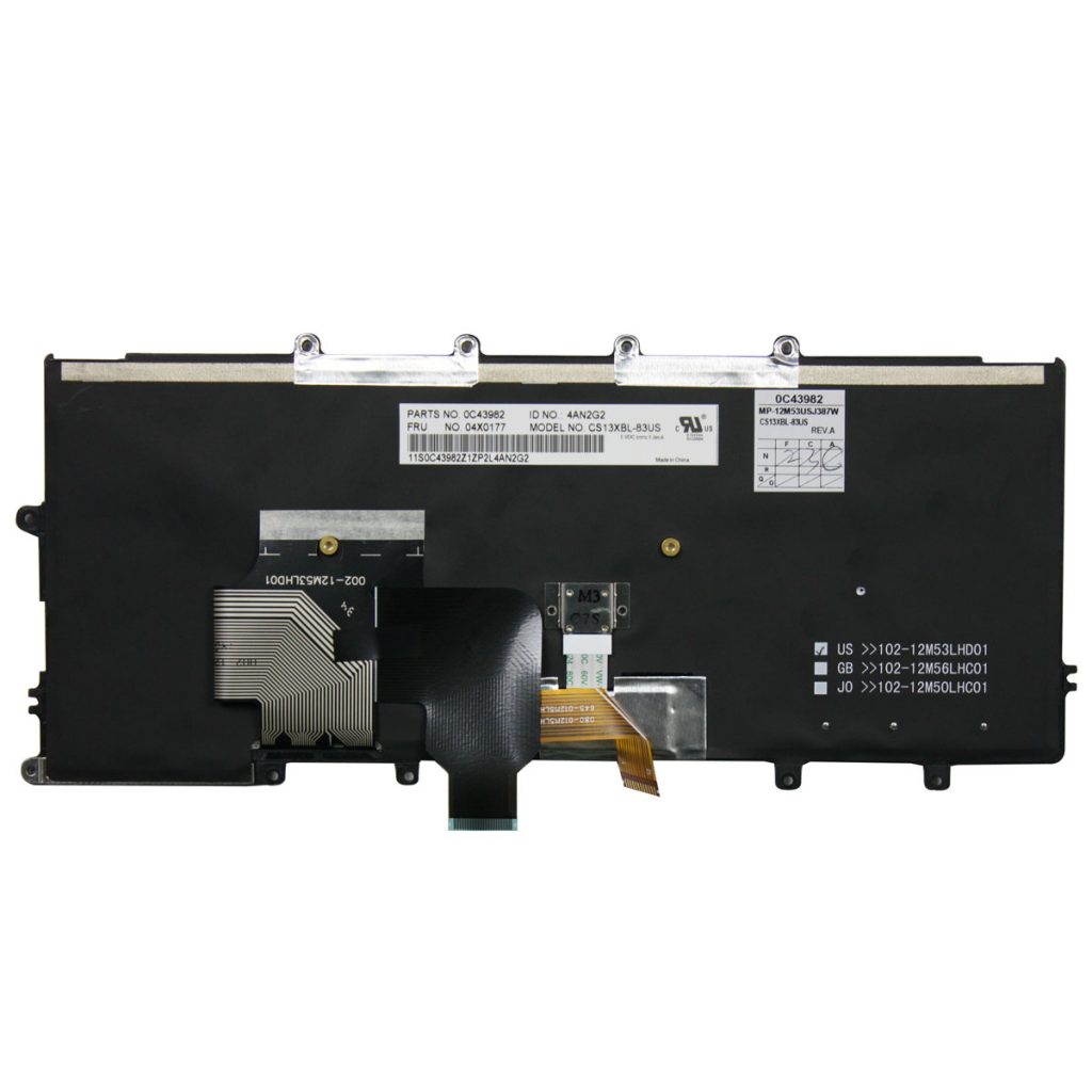 Replacement Keyboard for Lenovo ThinkPad X230s X240 X240s X240i X250 X260 Laptop 12