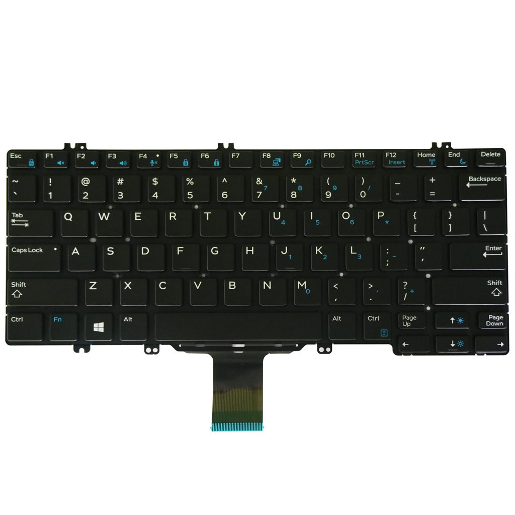 Replacement Keyboard for Dell Latitude 5280 5289 7280 7290 7380 7389 7390 Laptop No Frame 17 Replacement Keyboard for Dell Latitude 5280 5289 7280 7290 7380 7389 7390 Laptop No Frame 17