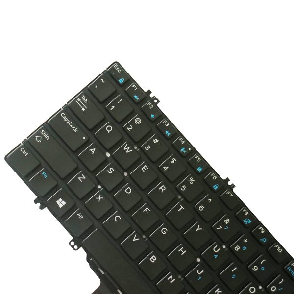 Replacement Keyboard for Dell Latitude 5280 5289 7280 7290 7380 7389 7390 Laptop No Frame 3