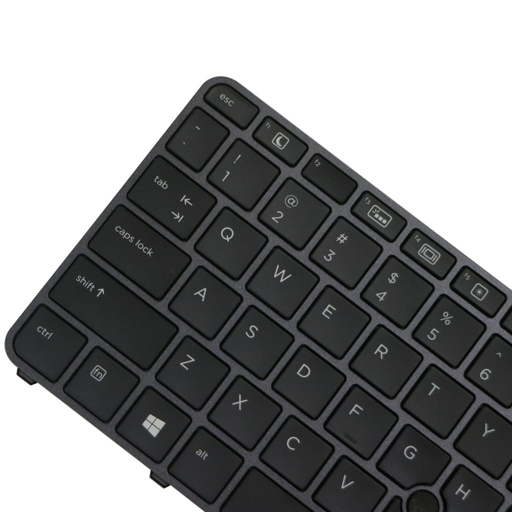 Replacement Keyboard for HP EliteBook 745 G3 / 745 G4 / 840 G3 / 840 G4 / 848 G3 Laptop with Pointer Black 11