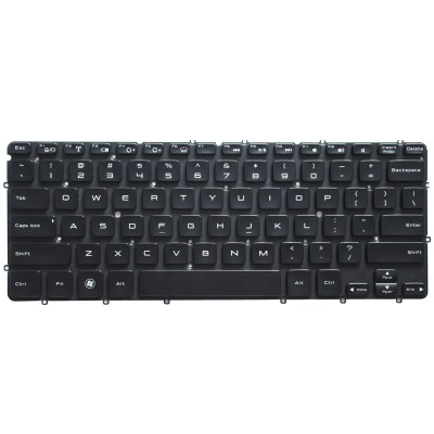 Replacement Keyboard for Dell XPS 12 L221X 9Q23 9Q33 9Q34, XPS 13 9333 L321X L322X Laptop No Frame