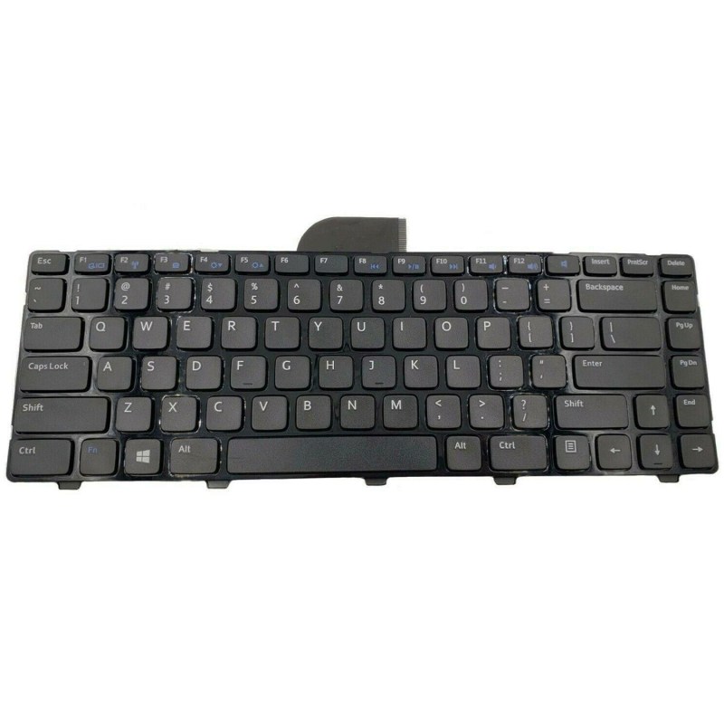Replacement Keyboard for Dell Inspiron 14r-2158 3421 3437 5421 5437 15z-5523 M431R / Vostro 2421 / Latitude 3440 Laptop 9