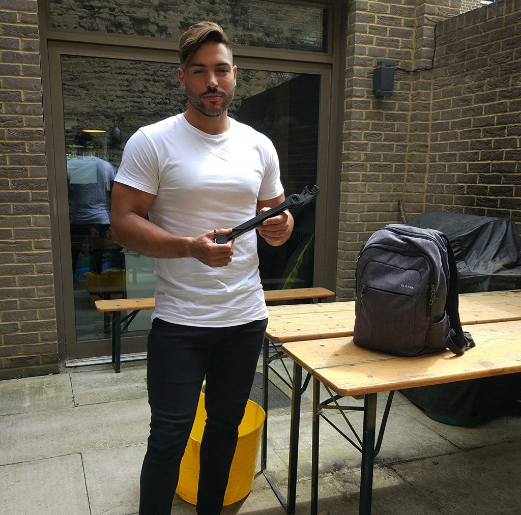 NEXSTAND Travel Laptop Stand Foldable and Adjustable Notebook Holder 8 Height Options 8