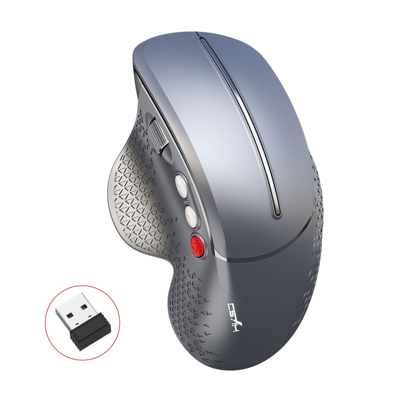 HXSJ T32 2.4GHz Wireless Mouse Optical Wireless Gaming Vertical Mute Mice 6 Keys, Four-Speed DPI Adjustable 3 HXSJ T32 2.4GHz Wireless Mouse Optical Wireless Gaming Vertical Mute Mice 6 Keys, Four-Speed DPI Adjustable 3