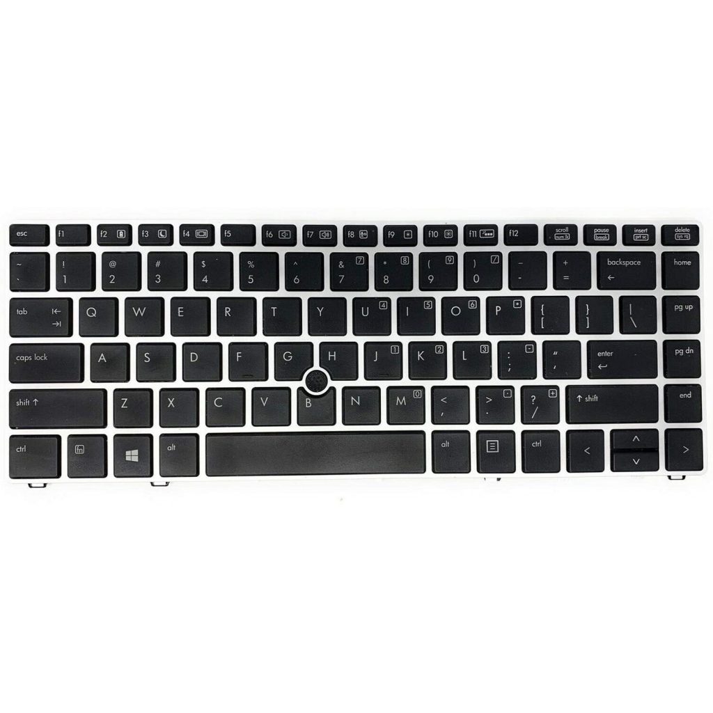 Replacement Keyboard for HP EliteBook Folio 9470m 9480m Laptop Silver Frame with Pointer 5 Replacement Keyboard for HP EliteBook Folio 9470m 9480m Laptop Silver Frame with Pointer 5