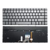 Replacement Keyboard for HP Envy 13-ad000 13-ad100 Series Laptop Silver No Frame