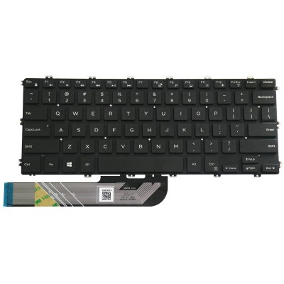 Replacement Keyboard for Dell Inspiron 5480 5481 5482 5485 5488 5491 5580 5582 5585 5591 7386 7580 7586 Laptop No Frame