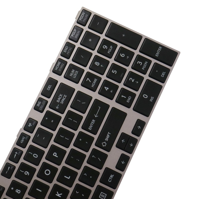 Replacement Keyboard for Toshiba Satellite P850 P850D P855 P855D P870 P870D P875 P875D Series/Qosmio X870 X875 Series Laptop 12