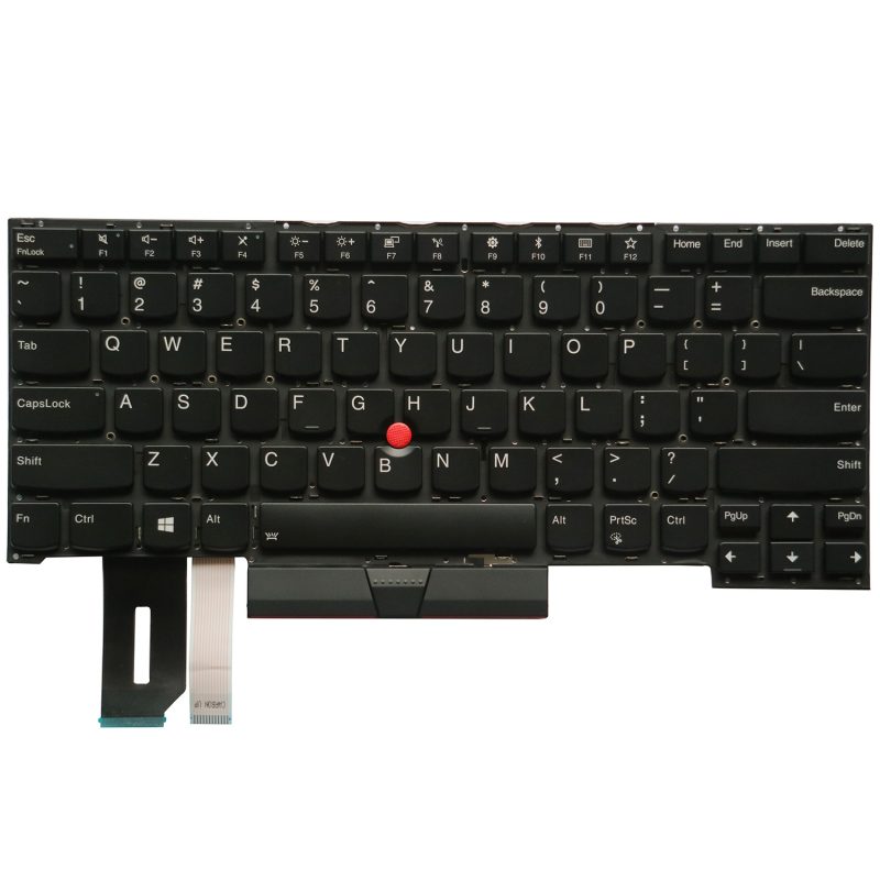 Replacement Keyboard for Lenovo ThinkPad T490s T495s E490s T14s / X1 Extreme Gen1 Gen2 / P1 Gen1 Gen2 Laptop No Frame 1
