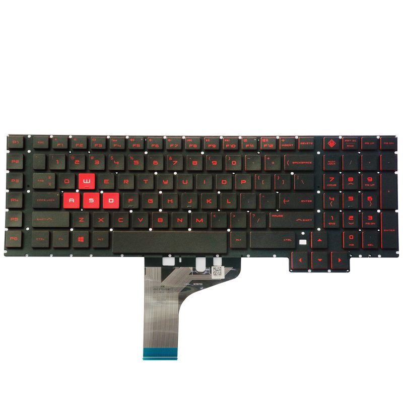 Replacement Keyboard for HP Omen 17-an 17-an000 17-an100 17t-an000 17t-an100 Series Laptop No Frame 11