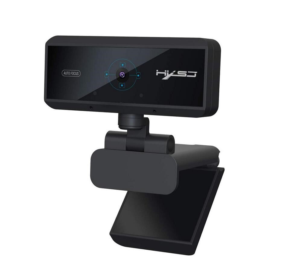 Webcam 1080P HD 5 Million Pixels Auto Focus Streaming Computer Laptop Camera USB PC Web Cam with Microphone Plug and Play 1