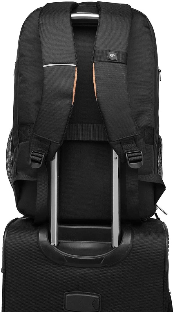 Laptop Backpack 17.3 Inch Computer Bag With USB Port Water-resistant Business Rucksack Hiking Knapsack Multi-compartment Men Backpack 2