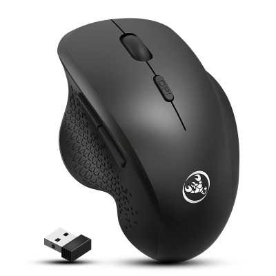 2.4GHz Wireless Mouse Optical Wireless Gaming Vertical Mute Mice 6 Keys, Three-Speed DPI Adjustable