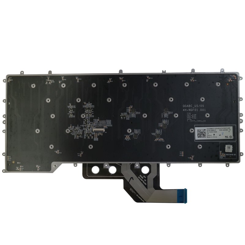 Replacement Keyboard for Dell Alienware M15 R2 2019 Year / M15 R3 2020 Year Laptop Per-Key RGB Backlight No Frame 3 Replacement Keyboard for Dell Alienware M15 R2 2019 Year / M15 R3 2020 Year Laptop Per-Key RGB Backlight No Frame 3