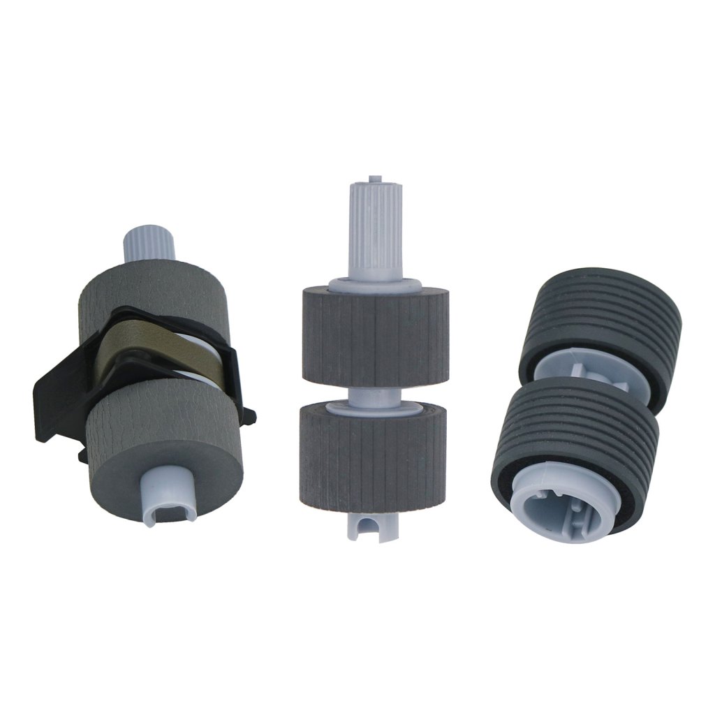 Replacement Scanner Brake Roller and Pick Roller Set for Fujitsu fi-6670 fi-6670A fi-6770 fi-6770A fi-6750 fi-6750S fi-5650 fi-5650C fi-5750 fi-5750C 1