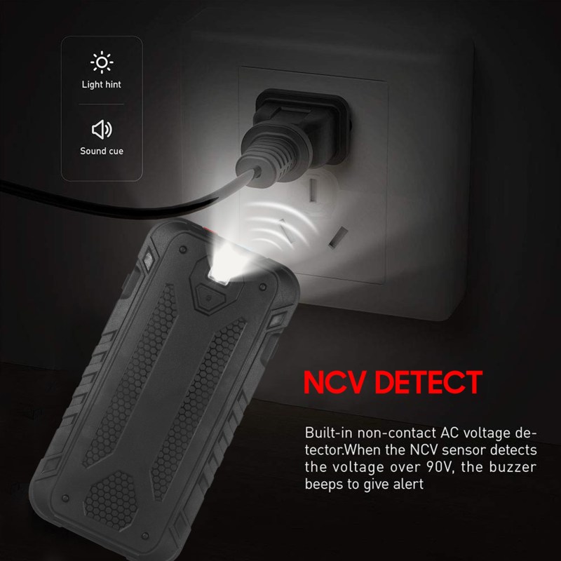 Digital Multimeter NCV Auto-Ranging 9999 Counts TRMS 1000V 10A Tester Frequency Counter Voltmeter Ohmmeter Capacitance 6