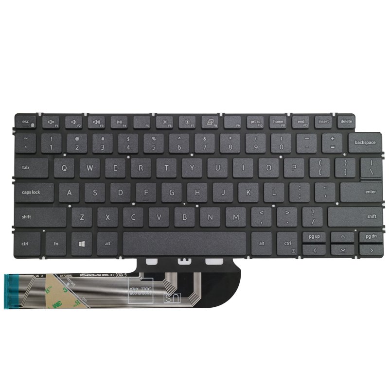 Replacement Keyboard for Dell Inspiron 5300 5301 5390 5391 5400 5401 5402 5405 5406 5408 5409 5490 5493 5494 5498 7300 7306 7390 7391 7400 7405 7490 7491 Laptop 14