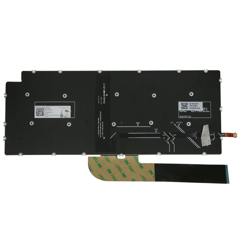 Replacement Keyboard for Dell Inspiron 5300 5301 5390 5391 5400 5401 5402 5405 5406 5408 5409 5490 5493 5494 5498 7300 7306 7390 7391 7400 7405 7490 7491 Laptop 17