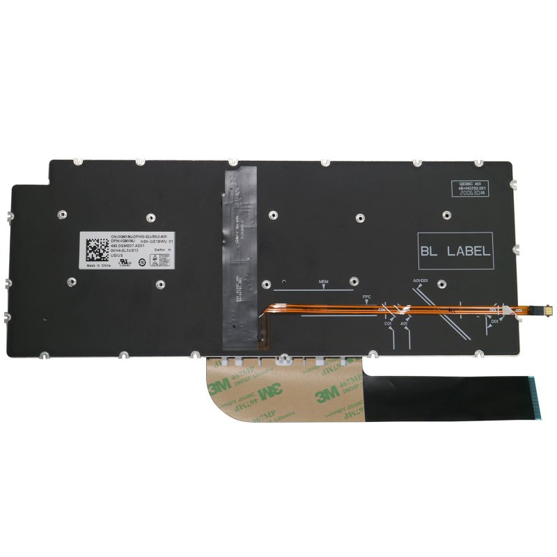 Replacement Keyboard for Dell Inspiron 5300 5301 5390 5391 5400 5401 5402 5405 5406 5408 5409 5490 5493 5494 5498 7300 7306 7390 7391 7400 7405 7490 7491 Laptop 18