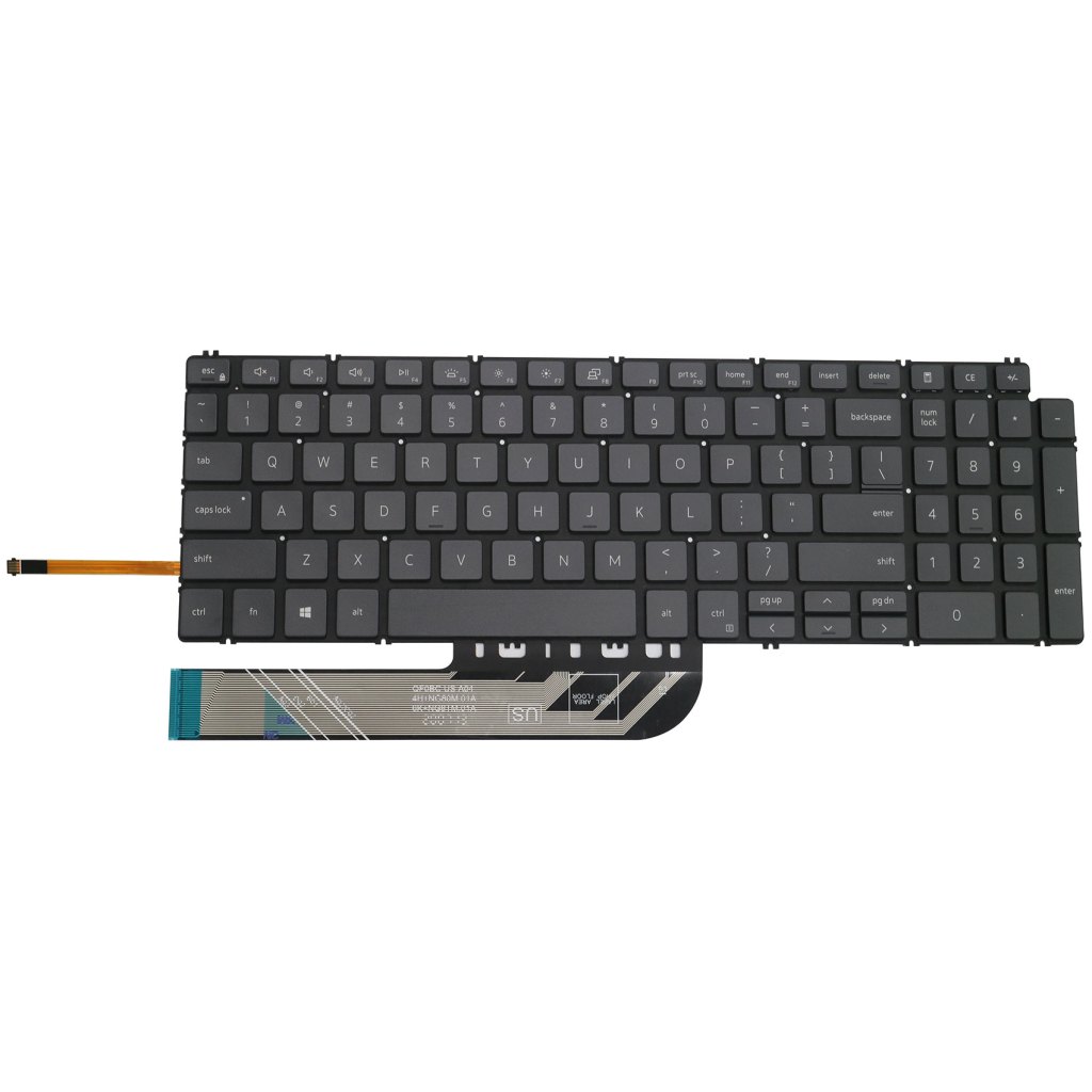 Replacement Keyboard for Dell Inspiron 3501 3502 3505 5501 5502 5505 5508 5509 5584 5590 5593 5594 5598 7500 7501 7506 7590 7591 7706 7791 Laptop 1