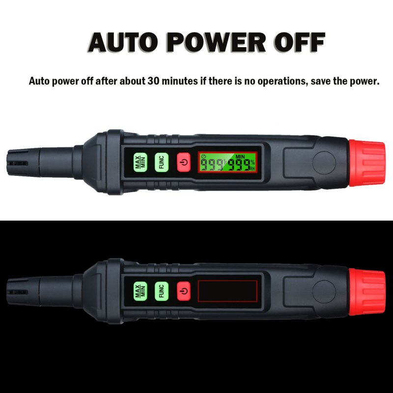 Portable Thermo-Hygrometer 4-in-1 Digital Psychrometer Mini Temperature Humidity Meter Pen Type 4 Portable Thermo-Hygrometer 4-in-1 Digital Psychrometer Mini Temperature Humidity Meter Pen Type 4